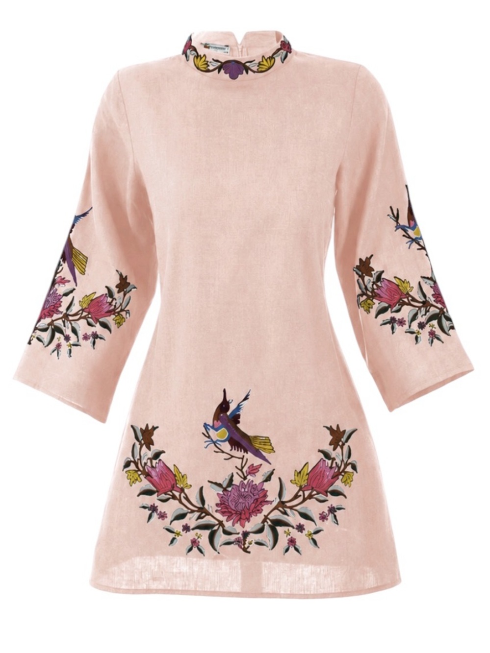Fanm Mon SHALA DRESS in peach XXS NWOT